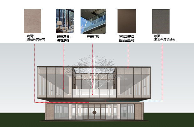 上海「御澜博翠」销售中心  室内设计  /  矩阵纵横