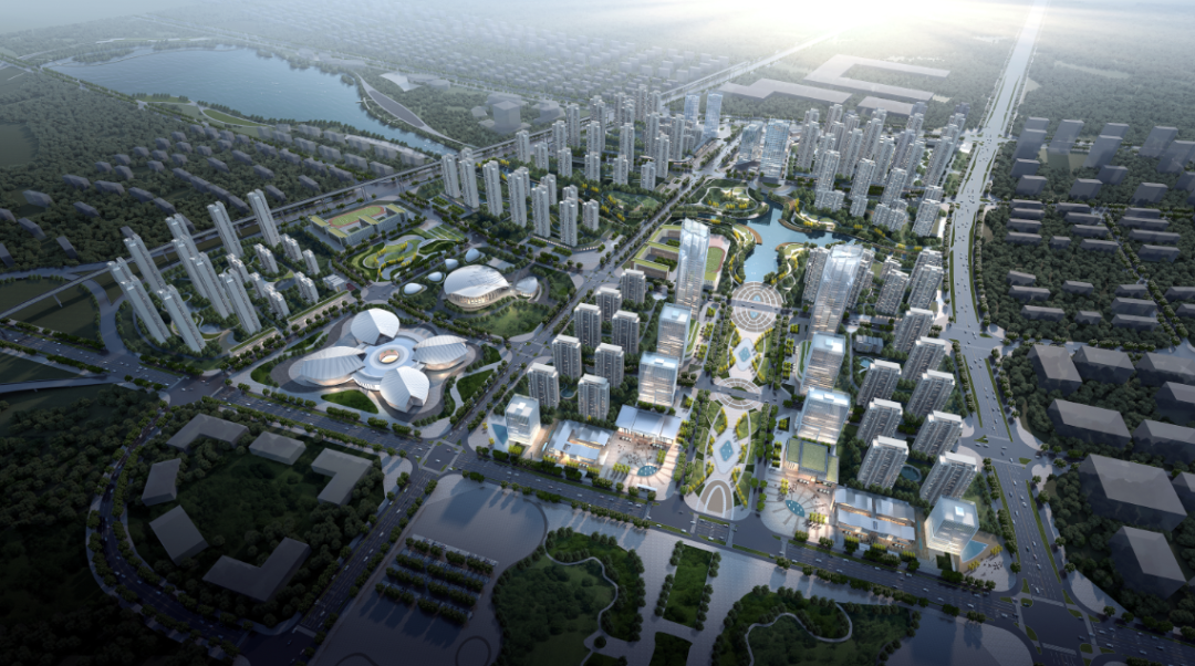 绿地 湘江城际空间站展示中心 建筑设计 / 万千设计