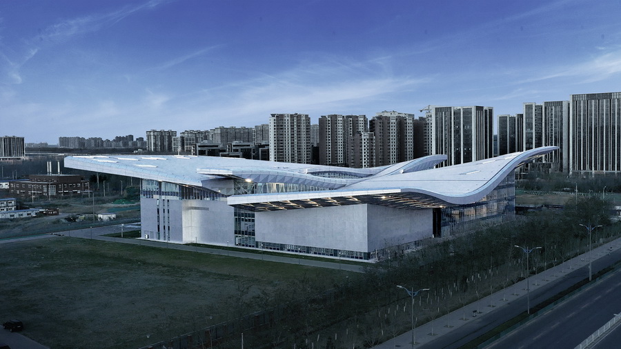 北京理工大学良乡校区文化体育中心 建筑设计 / 时境建筑