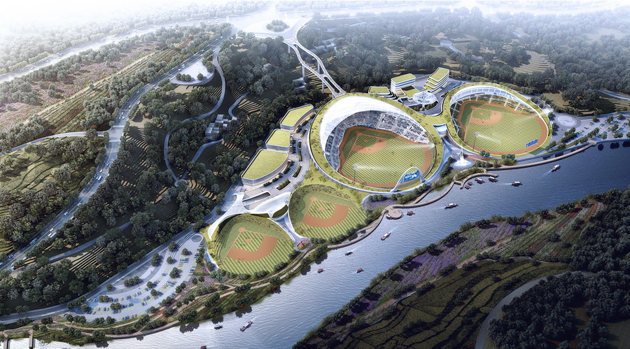 腾冲国际棒球运动公园 建筑设计 / 深圳中海世纪建筑设计有限公司