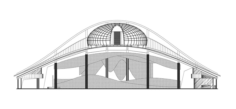 廊坊三叶公园营销体验中心——Instant Peak未来舱  建筑设计 /  Wutopia Lab
