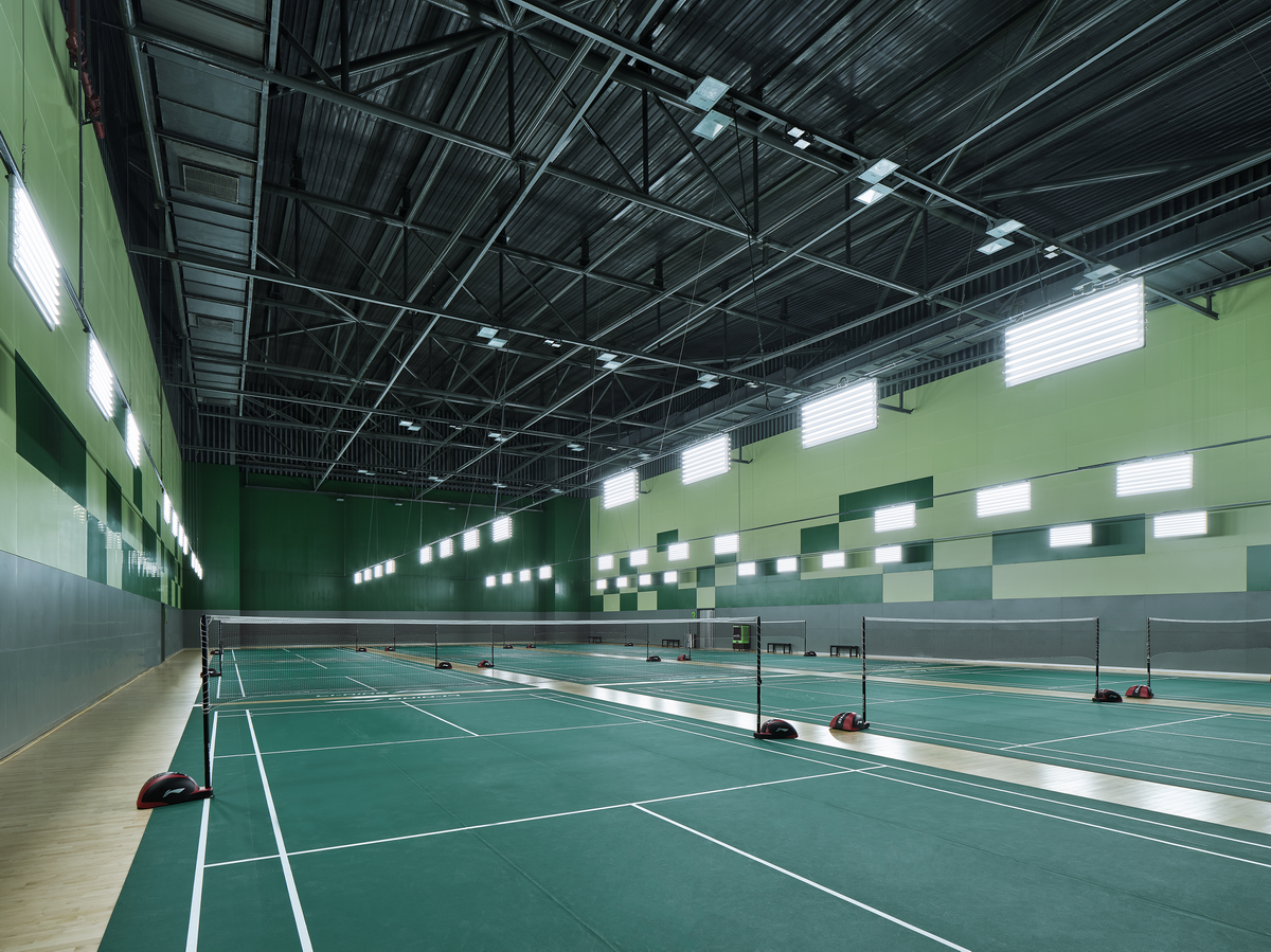 想开一个室内网球馆，怎么装修比较好_场馆_运动_设计
