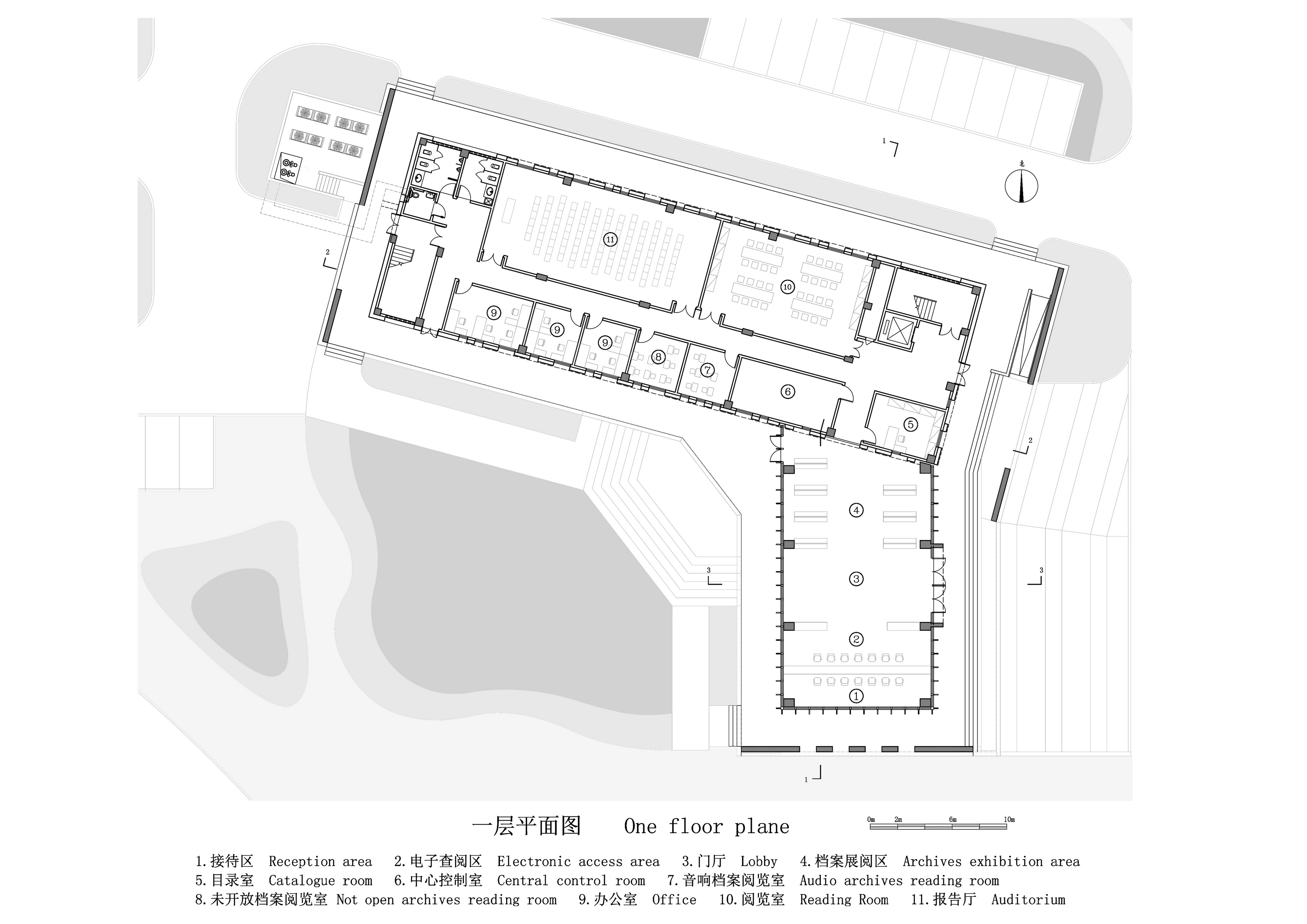 广西贺州市 平桂档案馆  建筑设计  /  广西中盛建筑设计有限公司（非亚建筑工作室）