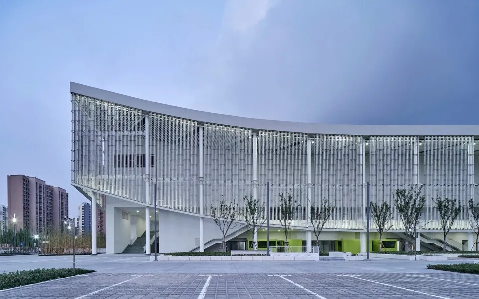 上海青浦区体育文化活动中心 建筑设计 /  原作设计