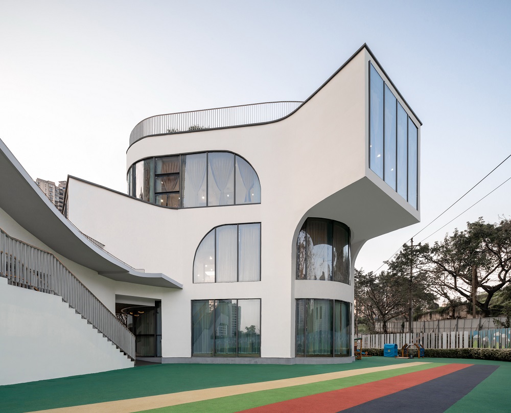 重庆弹子石幼儿园 建筑设计 / NAN Architects
