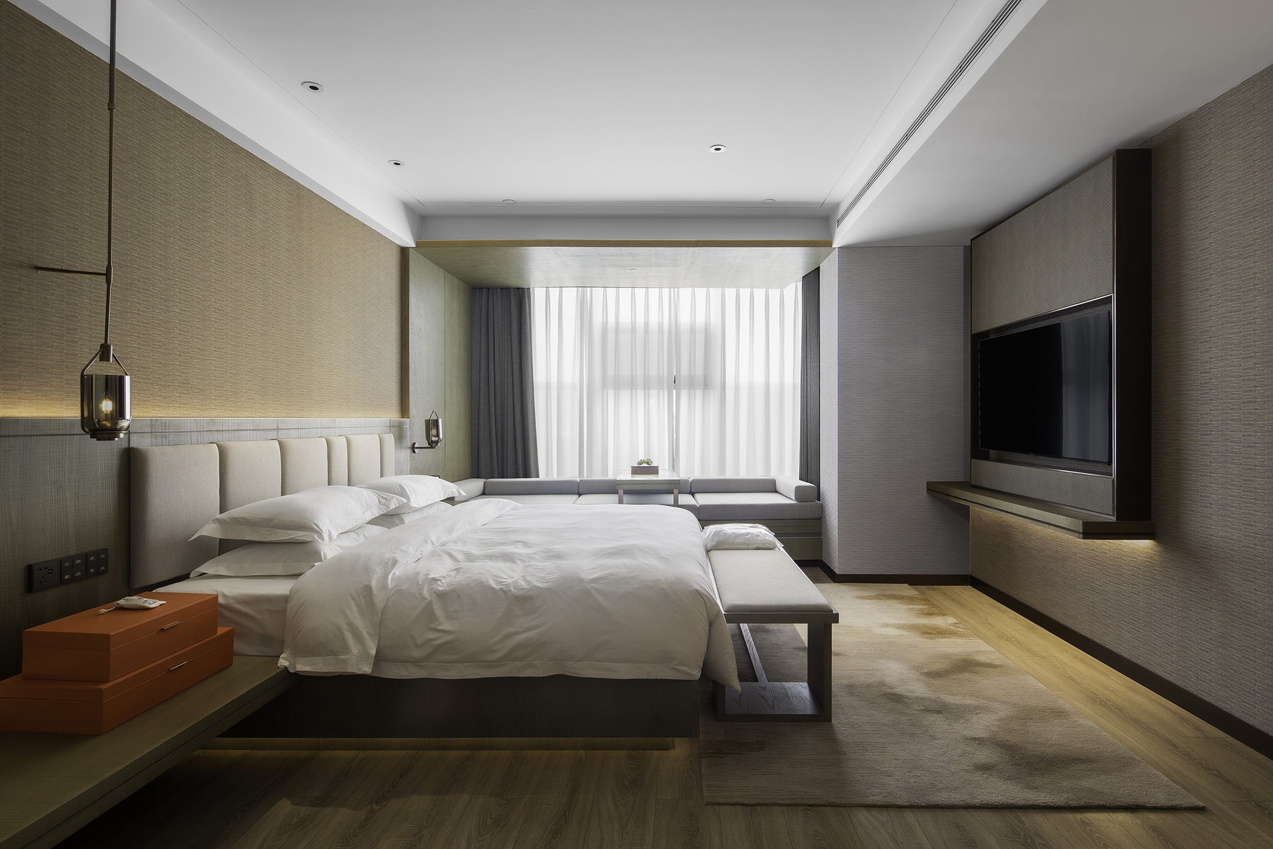 内蒙古 乌海蓝梦酒店 室内设计 / 北京非设计