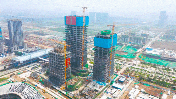 招商蛇口西安丝路中心 建筑设计 / 上海三益建筑设计有限公司