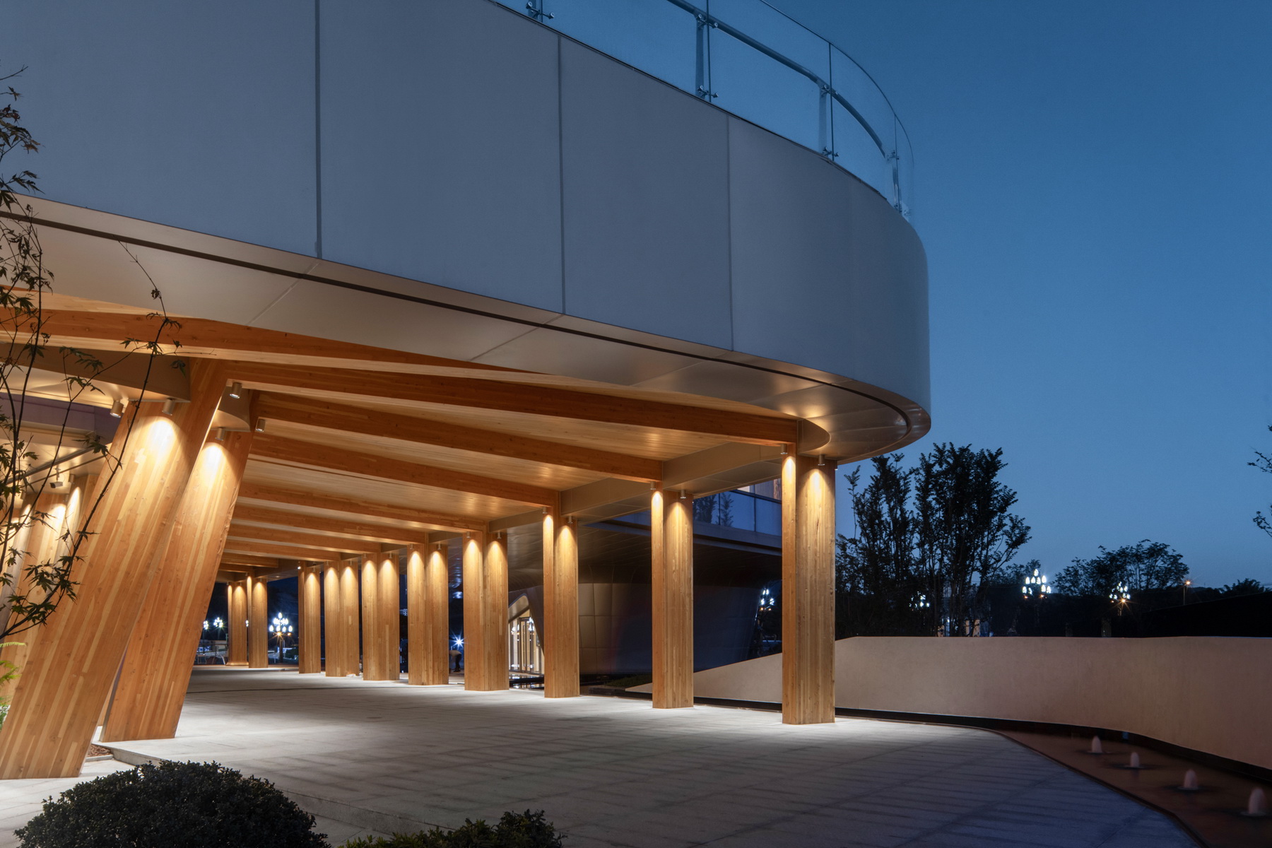 木構建造設計一體化：宜賓白蘭美學館  建筑設計/ 成執設計