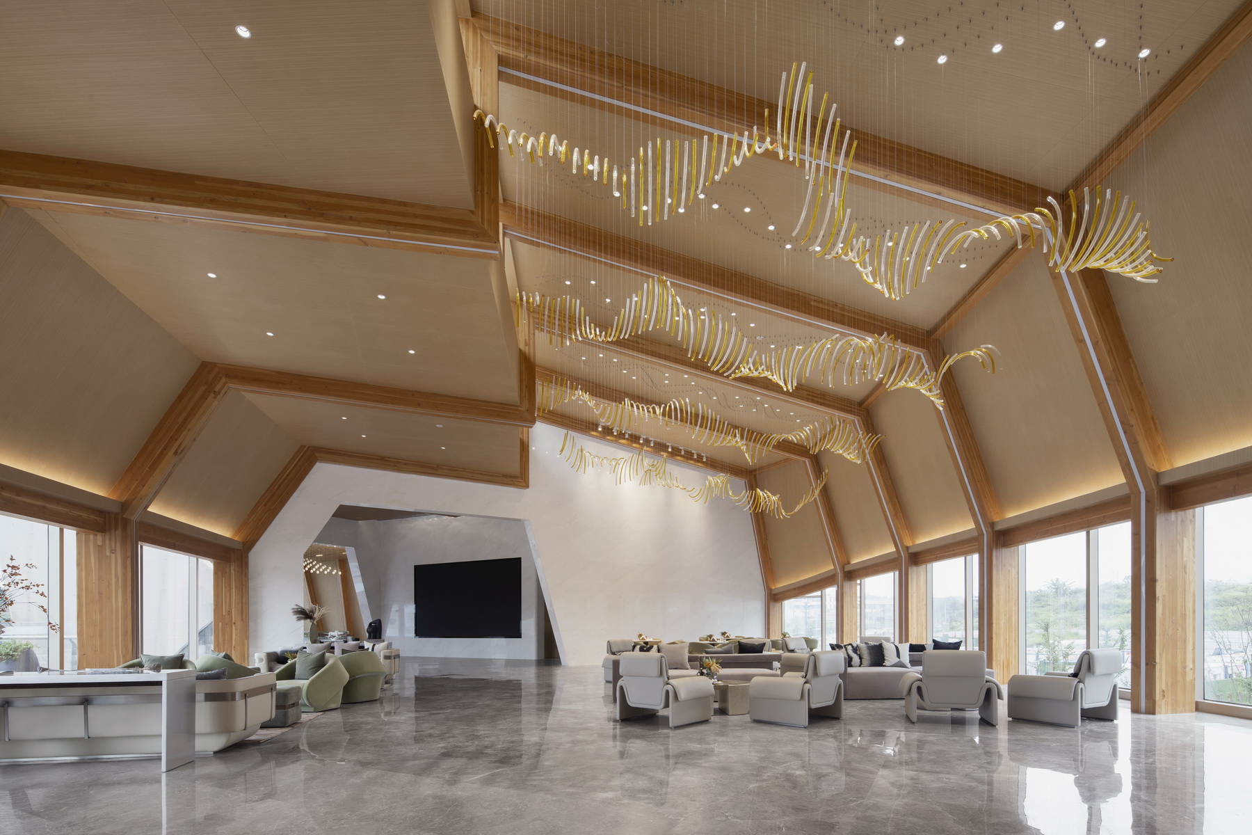 木構建造設計一體化：宜賓白蘭美學館  建筑設計/ 成執設計