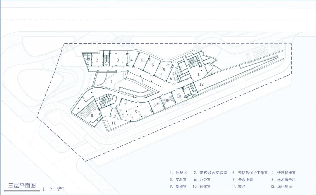 三峡文物科技保护基地 建筑设计 / 源道建筑
