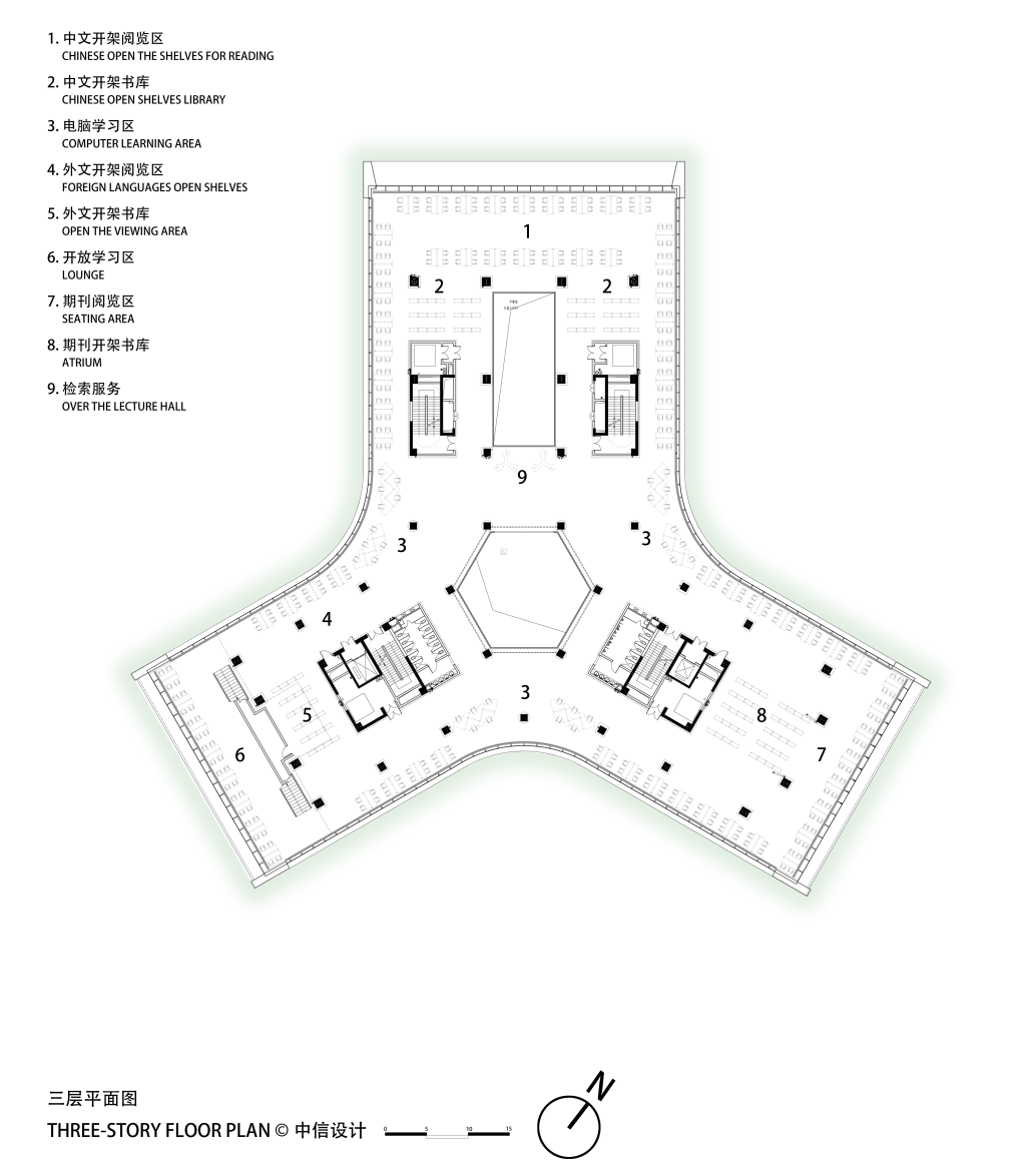 鄂州 葛店文体公园图书馆 建筑设计 / 中信建筑设计院