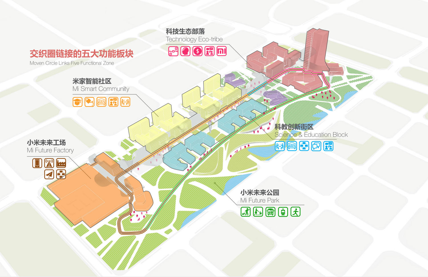 中标方案—小米北京新总部概念方案 规划设计 / FTA