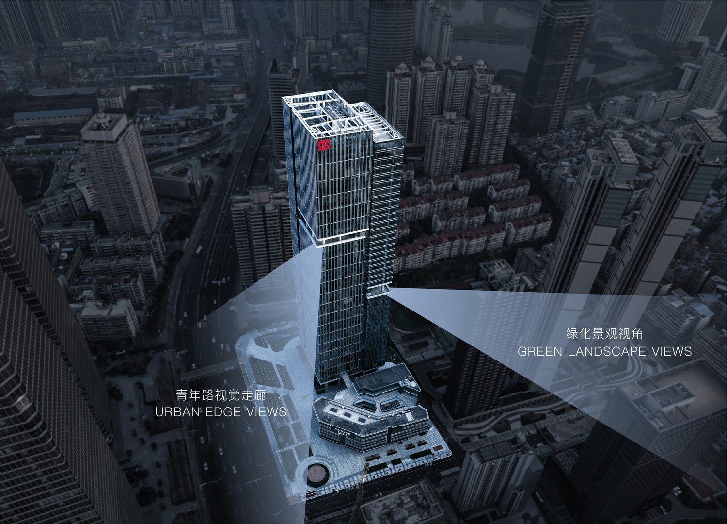 武汉中海中心 建筑设计 / 柏涛设计