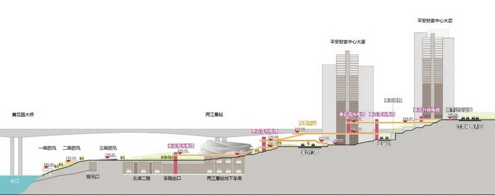 重慶聚賢巖西部金融廣場 建筑設計 / TJAD同濟設計