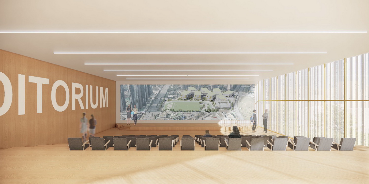 天府新區海洋路中學 建筑設計 / MAT 超級建筑事務所
