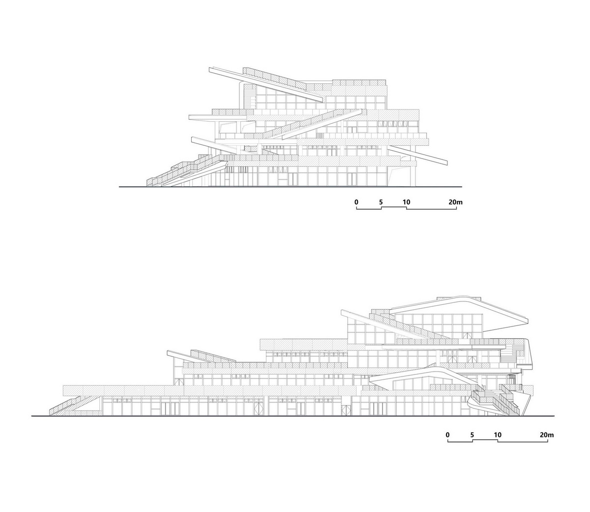 漫游白色切片，上海之鱼 更新改造设计 / 同济原作设计工作室