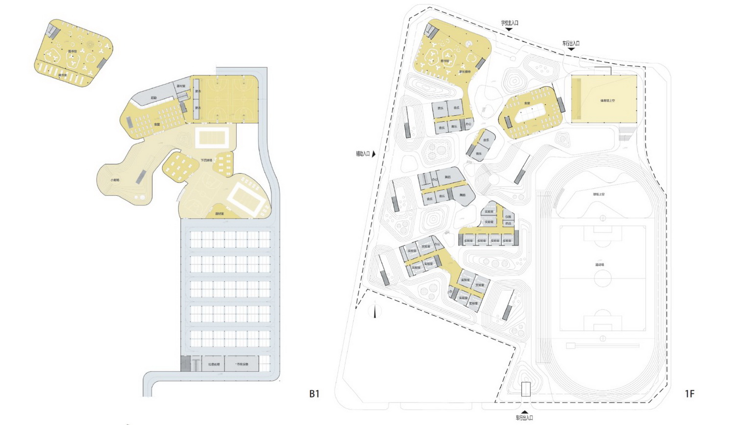 天府新区海洋路中学 建筑设计 / MAT 超级建筑事务所