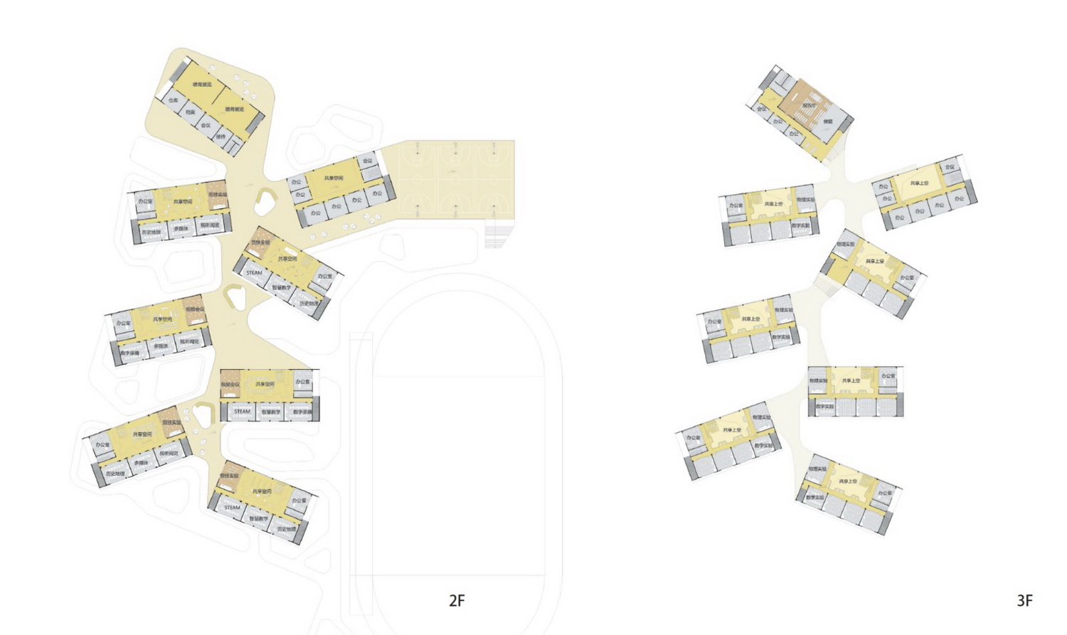 天府新區海洋路中學 建筑設計 / MAT 超級建筑事務所