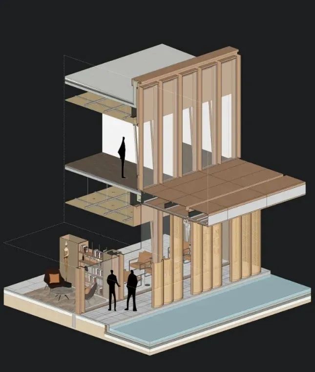 ​模数化的整合式设计探索—博元体验中心 建筑设计 / UUA