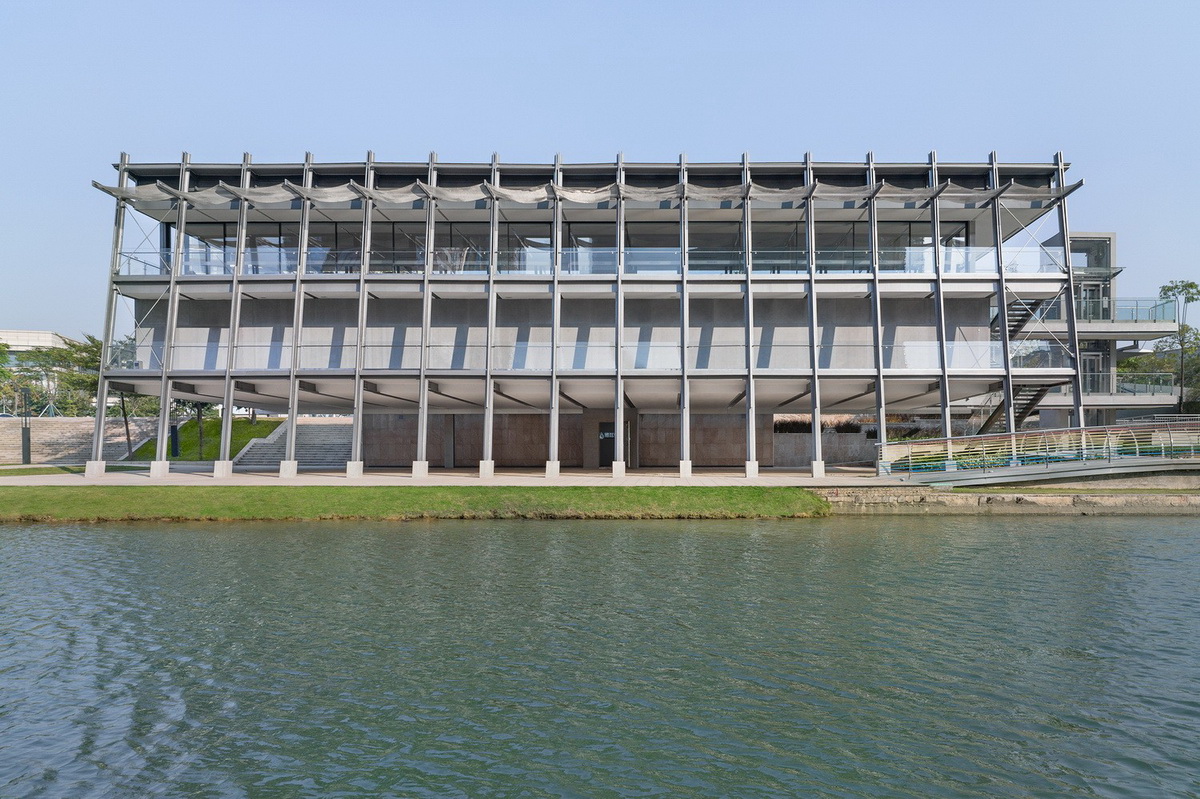 蓬江智水展示中心 建筑设计 / WAU建筑事务所