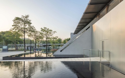 蓬江智水展示中心 建筑设计 / WAU建筑事务所
