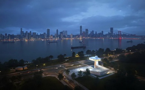 武昌区倒口湖A6地块项目展示中心  概念方案设计  /  徐辉设计