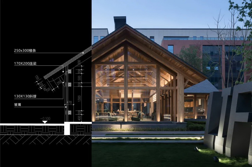 大地国际生命科学园咖啡厅  建筑设计 /  隽执科技