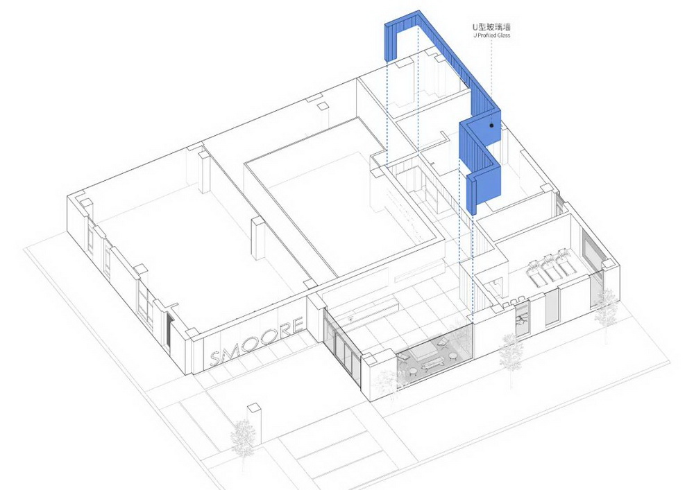 SMOORE长沙研究院办公空间 室内设计 /  之行建筑事务所