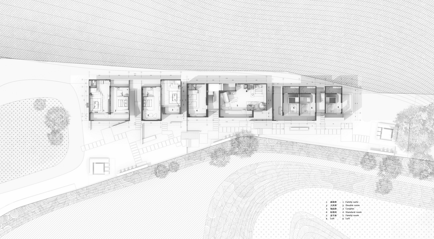 岐院：山川 · 素屋 · 窗，千岛湖 / 平介设计