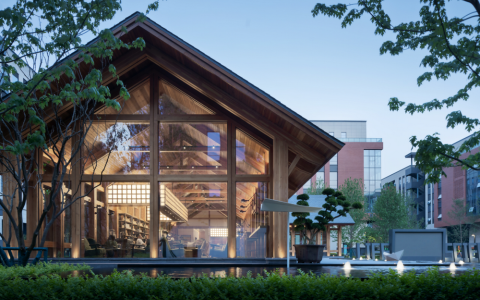重庆 大地国际生命科学园咖啡厅 建筑设计 / 迩柒建筑