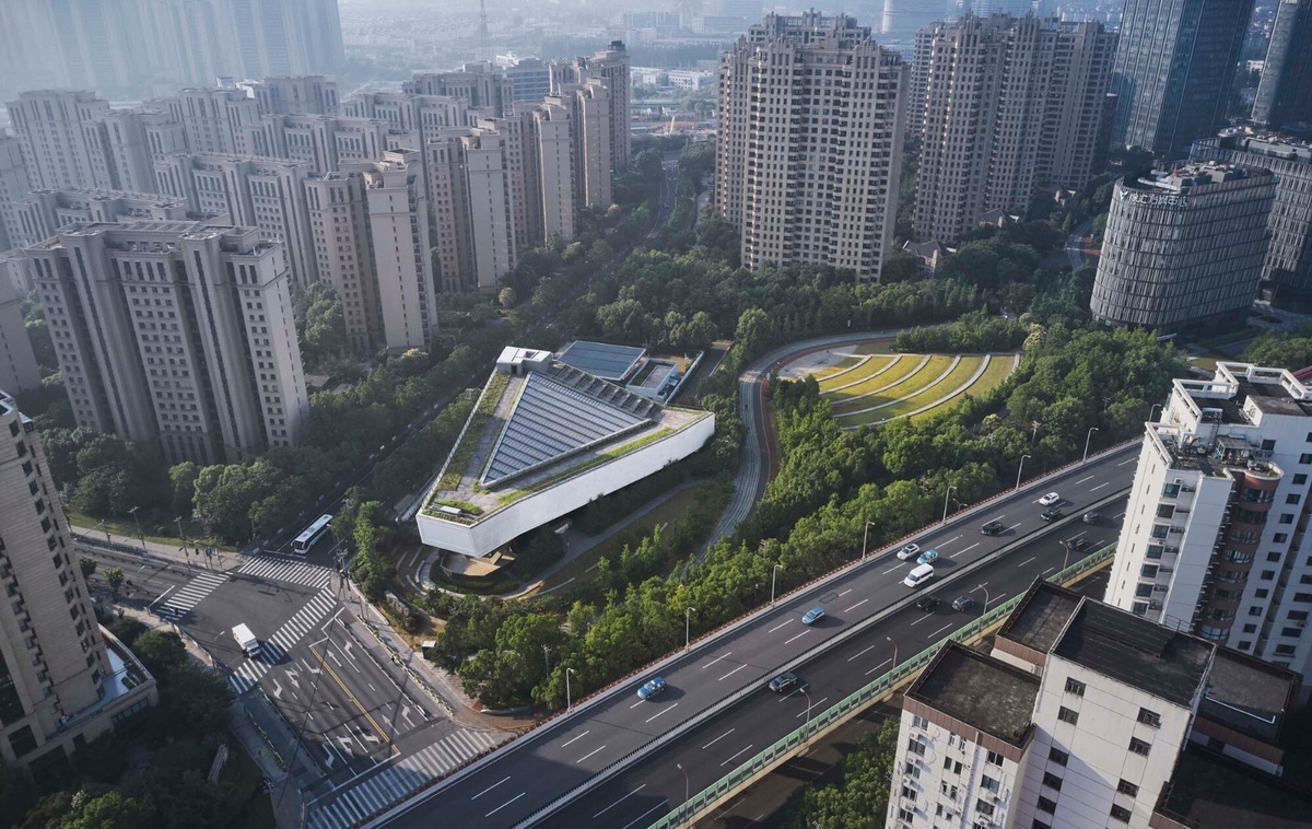 上海 绿谷艺术中心 建筑设计 / 山水秀建筑事务所