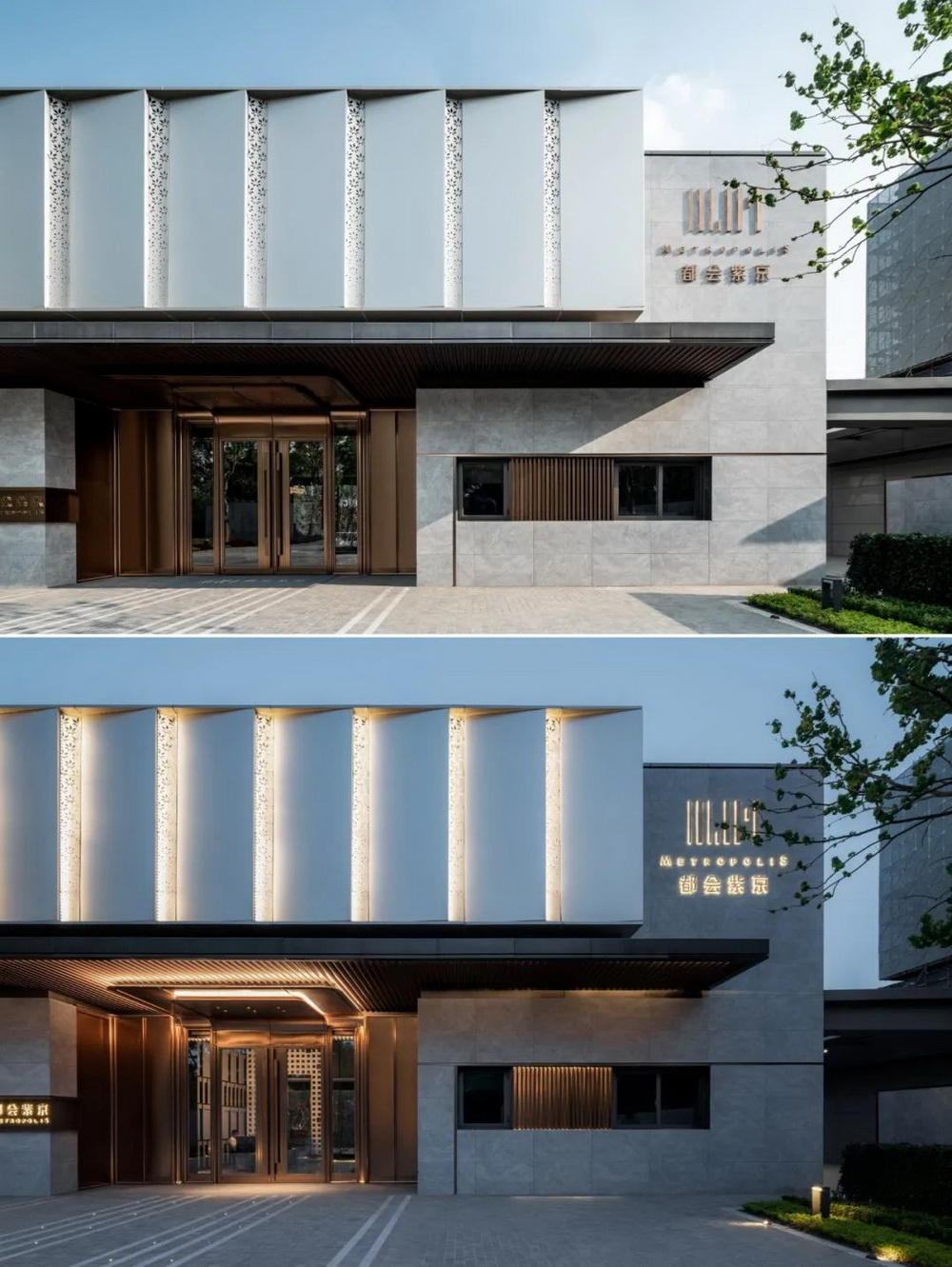南京都会紫京堂客厅 建筑设计 /  上海日清设计