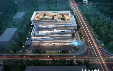 金桥WK15地块新能源汽车售后体验中心 建筑设计 / JUND骏地设计