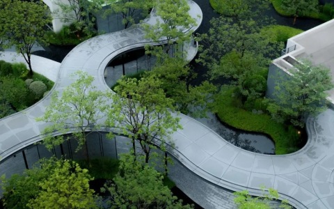 深圳 仁恒公园世纪三期示范区 景观设计 /  TROP景观事务所