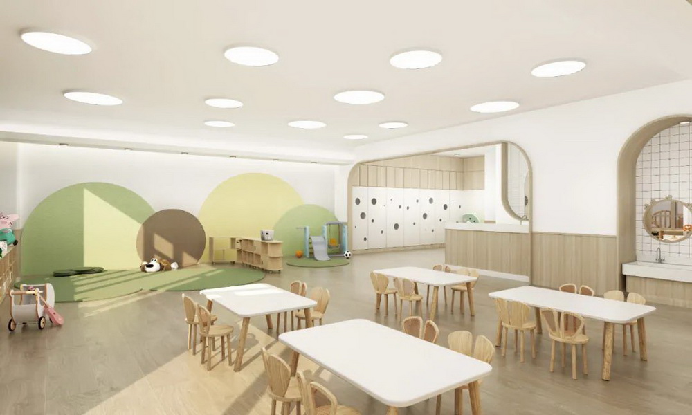 青浦世外幼儿园托育中心 室内设计 / 形飞建筑