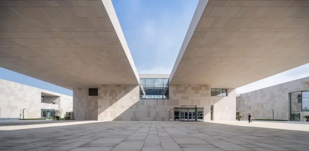 海门市文化中心——图书馆 建筑设计 / 东南大学建筑设计研究院