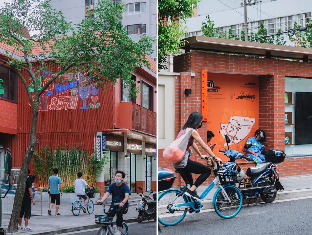 上海徐家汇乐山社区街道空间更新 景观设计 / 水石设计