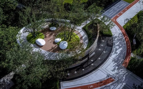 青岛中欧国际城金茂悦·西七区 景观设计 /  水石设计