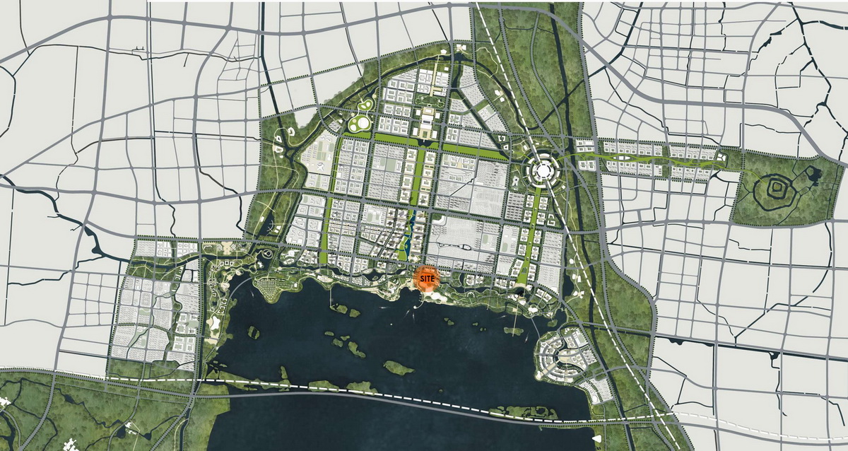 “两湖”创新区规划展示馆 建筑设计 / 简和建筑