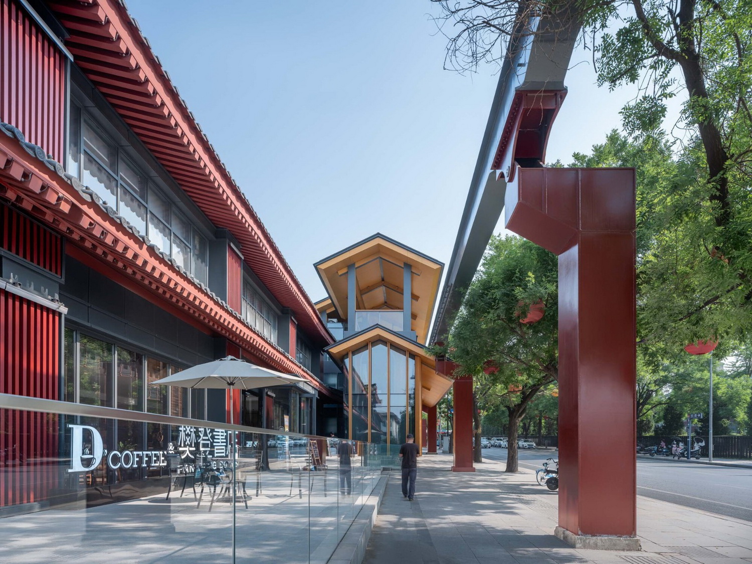 曲江旅游观光轻轨站点改造提升 建筑设计/ 上海秉仁建筑师事务所
