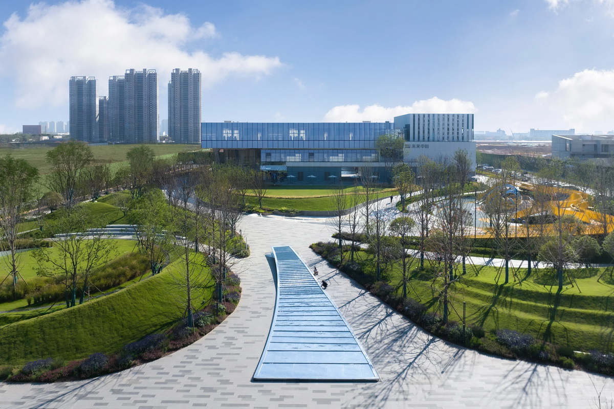 武汉招商城建 未来中心示范区公园 景观设计 / Lab D+H