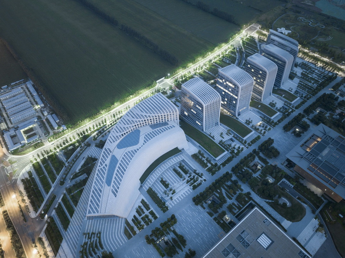 济宁市文化中心三期文化产业园 建筑设计 / LLA