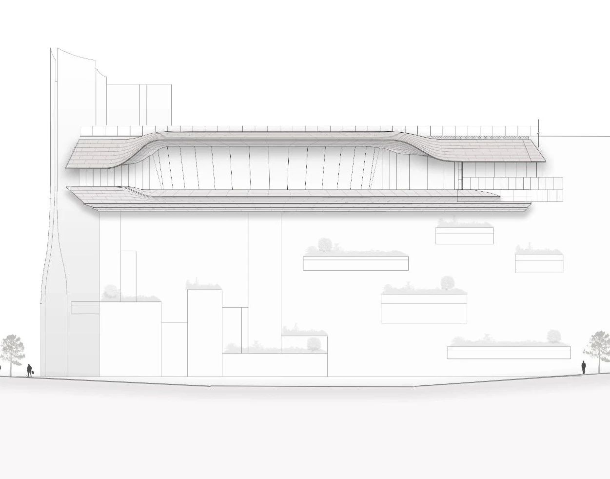 漂浮的客厅  重庆观宸城市会客厅 建筑设计 / ZEN正象设计