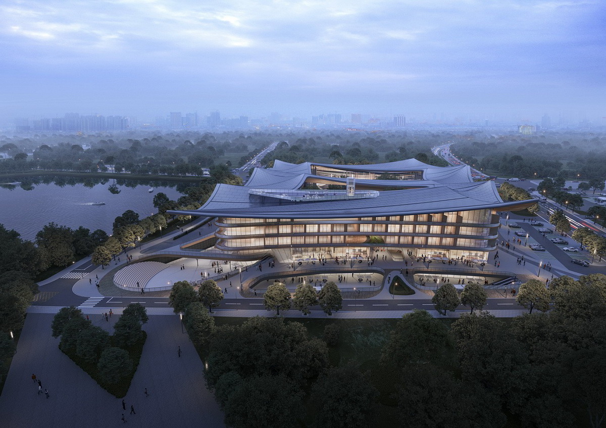 武汉湖光序曲城市度假酒店竞赛 建筑设计 / 维思平建筑设计