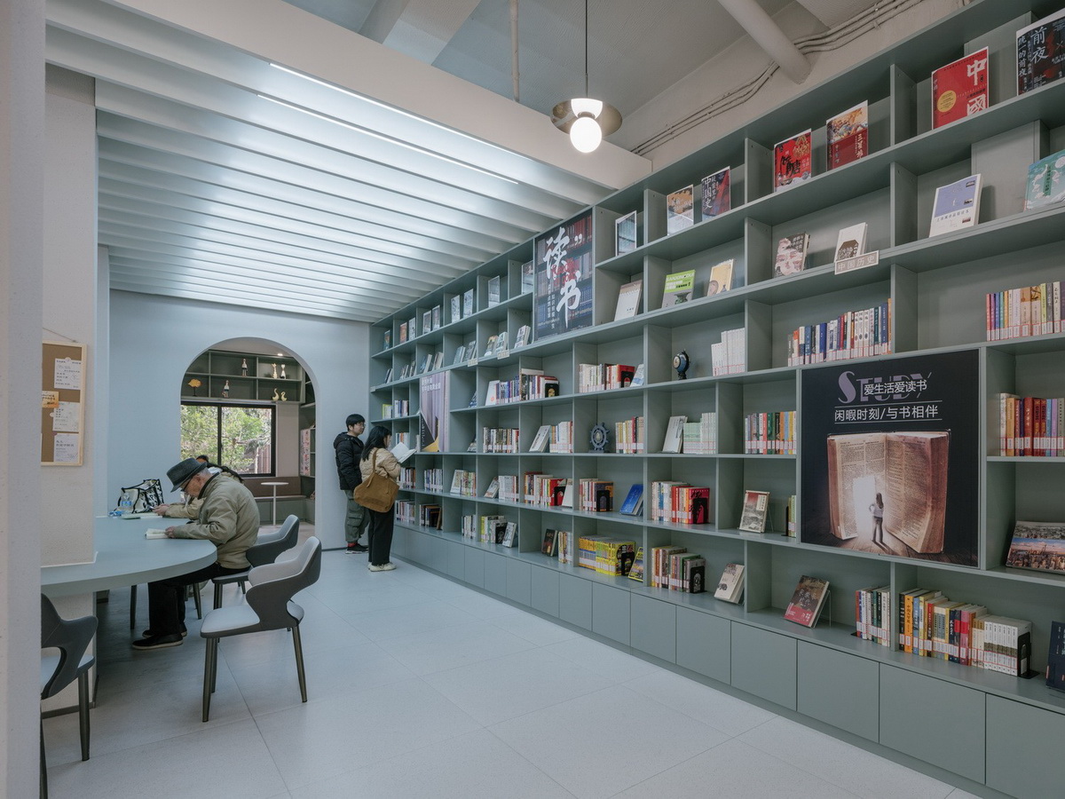 上海幸乐路城市书屋  改造设计  /  三益中国