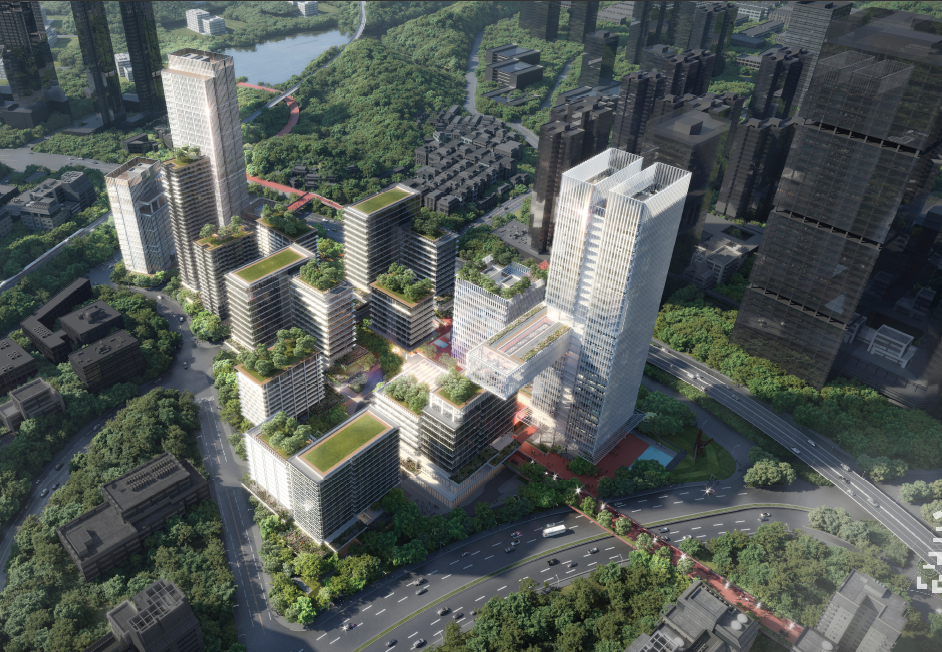 深圳某城市更新综合体项目规划及建筑方案投标文本（256p）