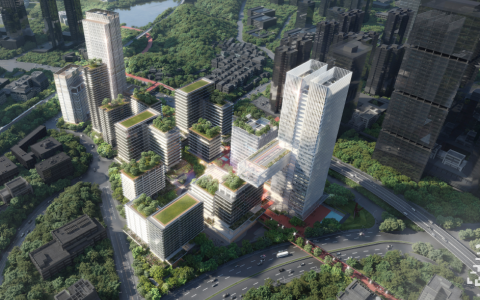 深圳某城市更新综合体项目规划及建筑方案投标文本（256p）