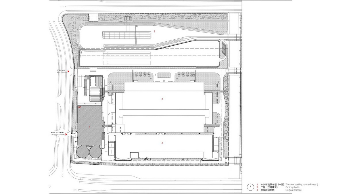 博世汽车部件项目S215停车楼（一期 ） 建筑设计 / 中衡设计集团