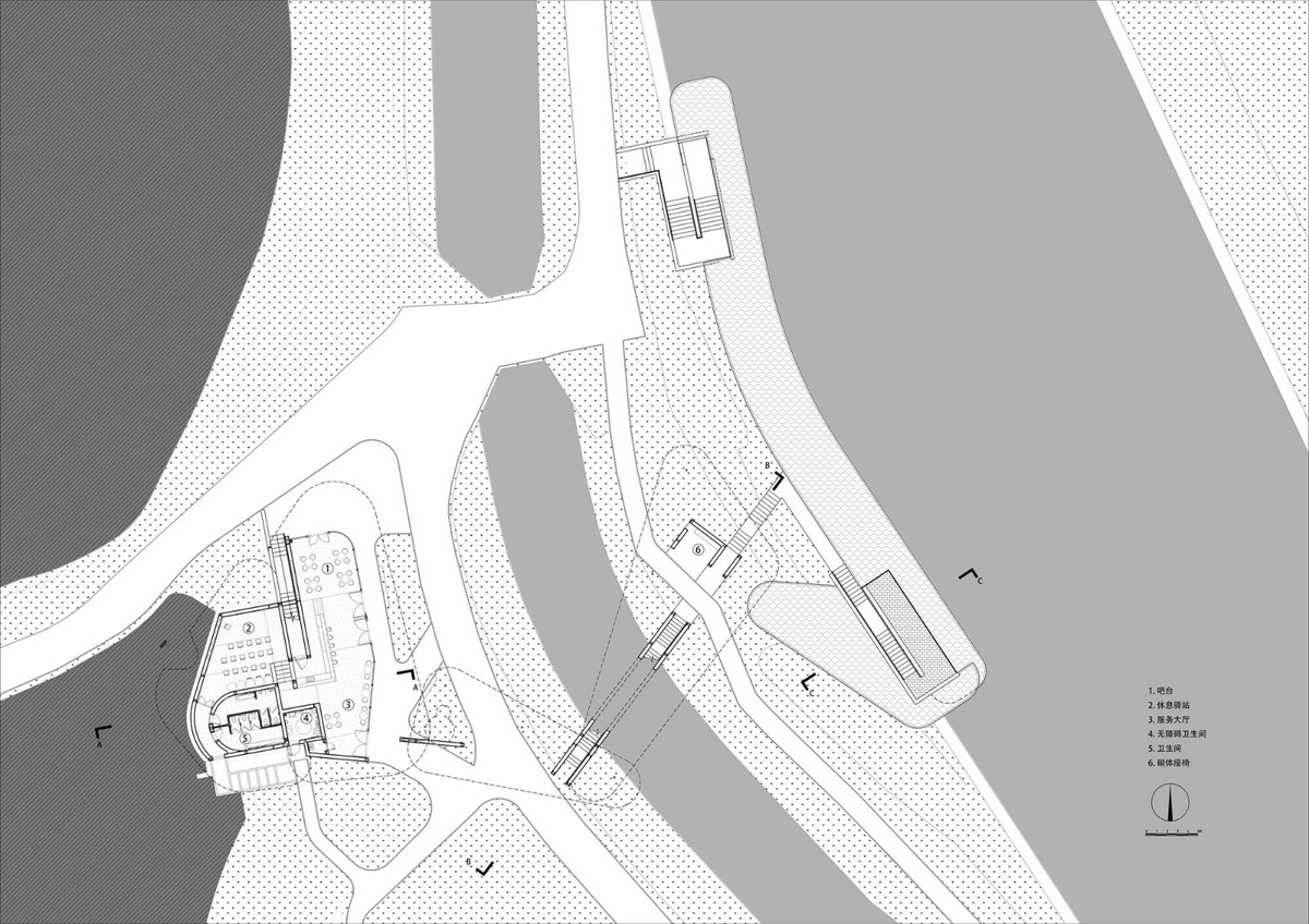 深圳市南山区环西丽湖绿道（一期）二级驿站  景观设计 / 原作设计工作室