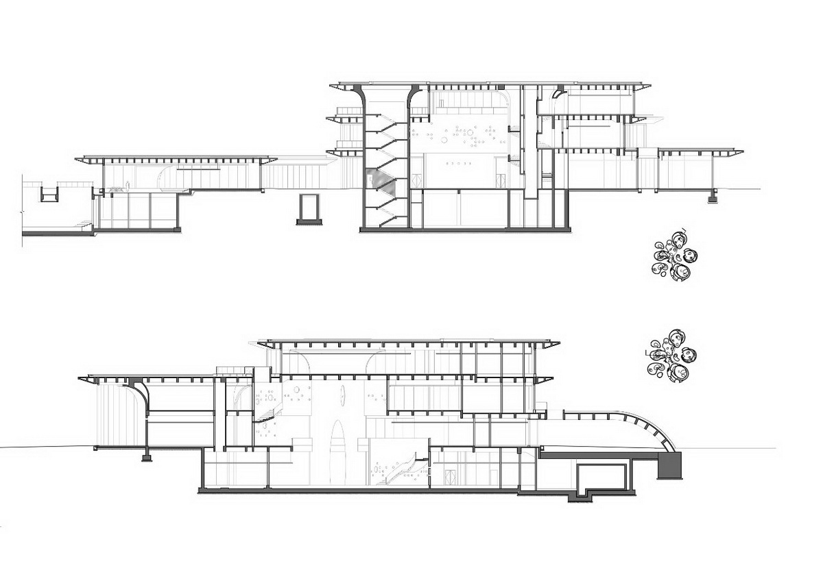 张家港金港文化中心  建筑设计 / 中国建筑设计研究院